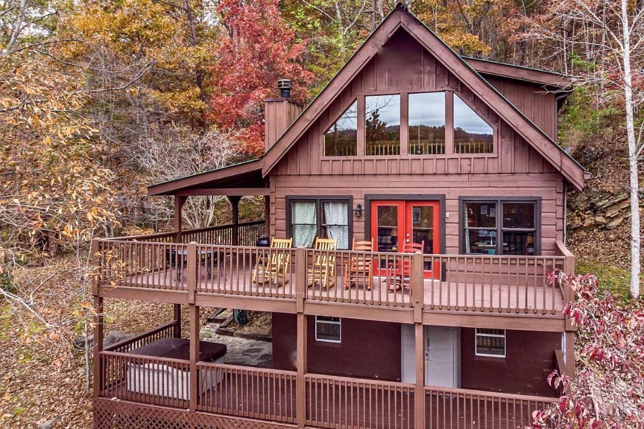 Pigeon Forge Scenic Solitude With Private Hot Tub! ภายนอก รูปภาพ